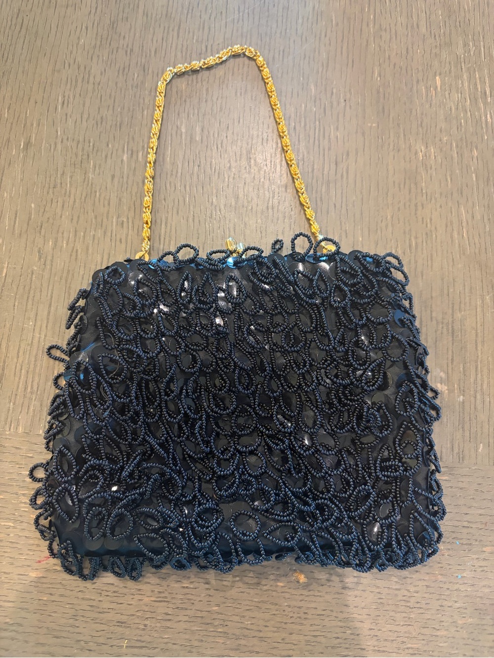 Vintage beaded handbag